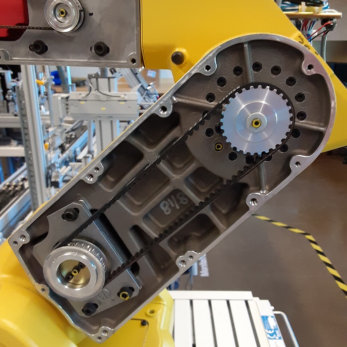 The drive mechanism for a FANUC robot