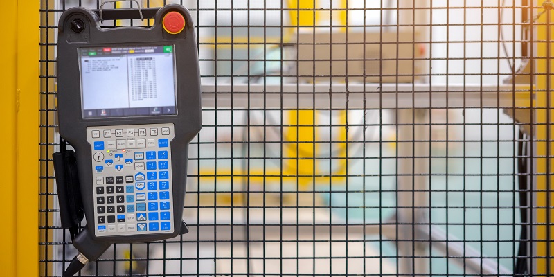 Fault light on FANUC teach pendant