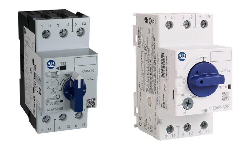 upgraded Rockwell Automation 140MT along with the 140MP line of circuit breakers