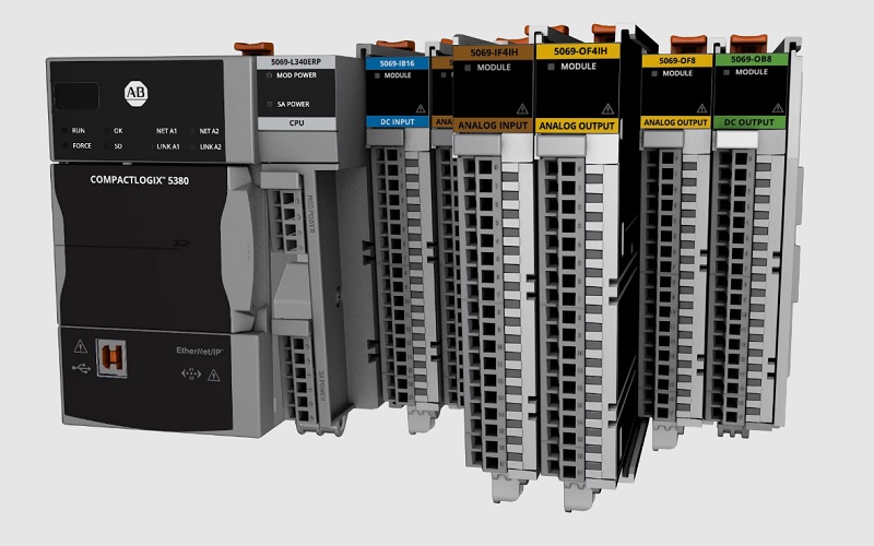 CompactLogix chassis with new HART I/O modules