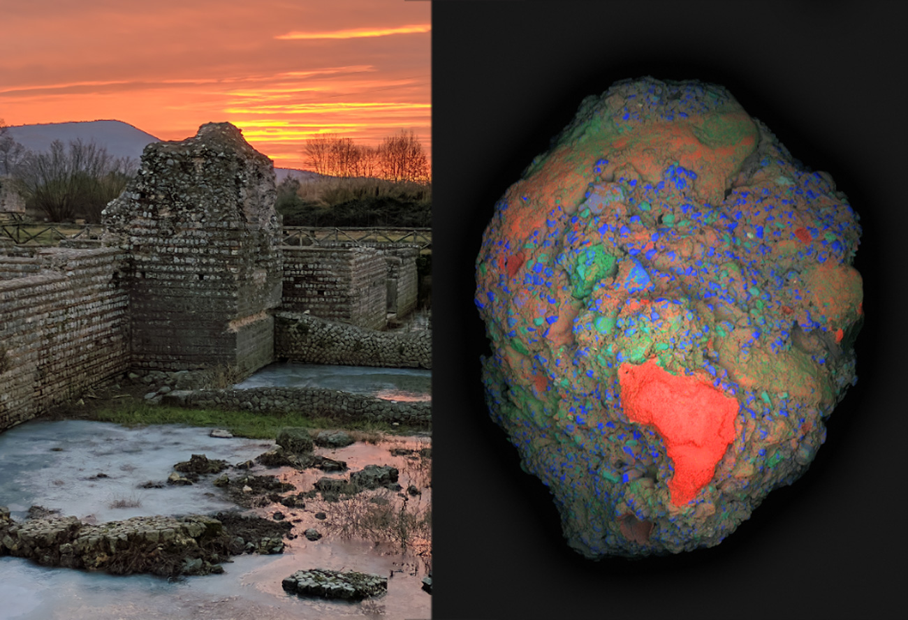 MIT research roman concrete chemical analysis