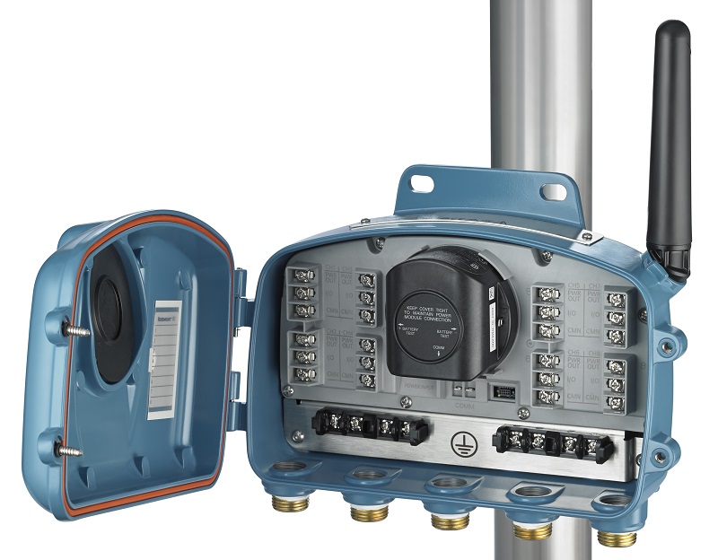 Terminal view of I/O transmitter