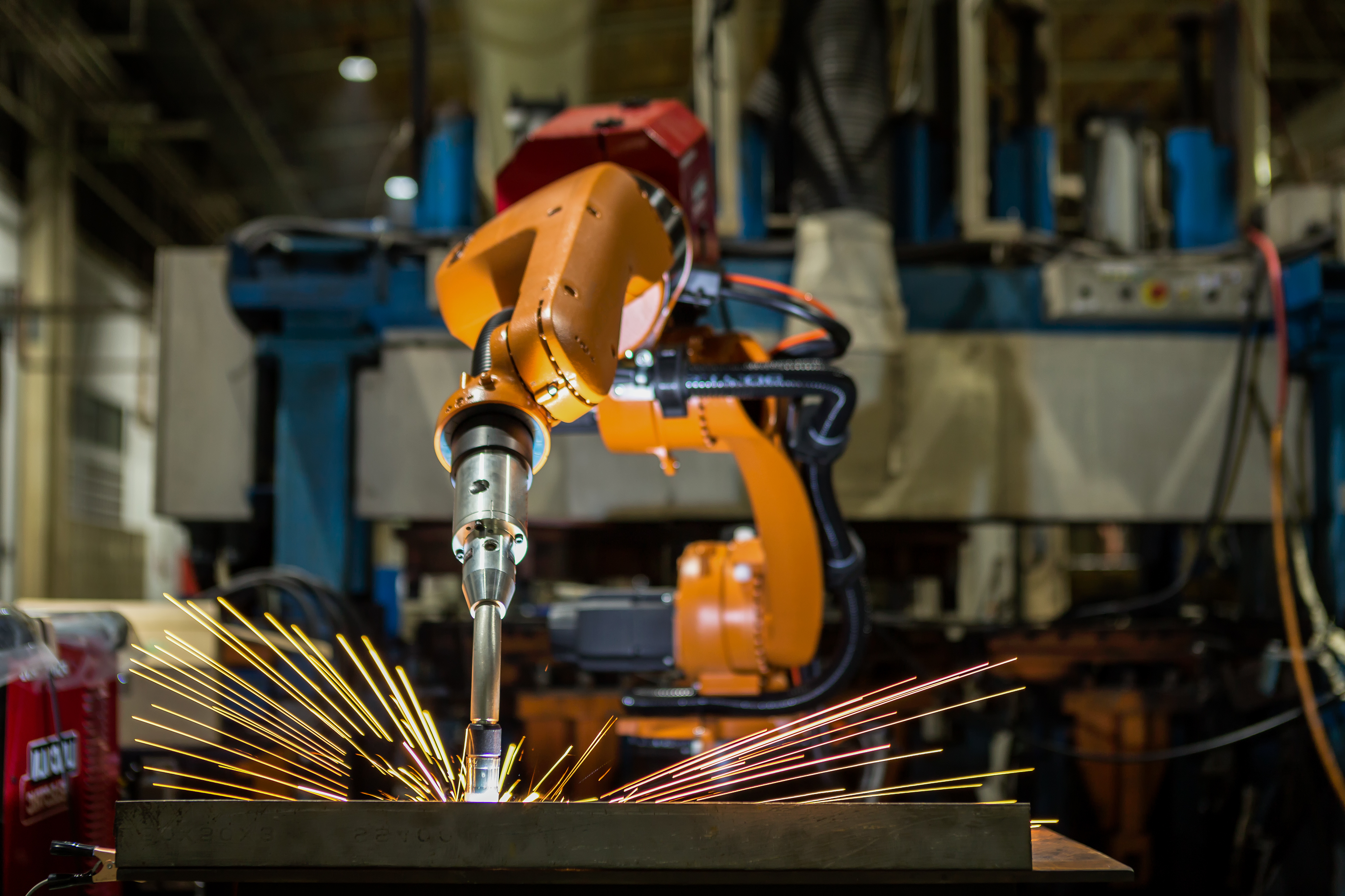 SMC PFCA7 Series can be used to control the flow of gasses for welding machines