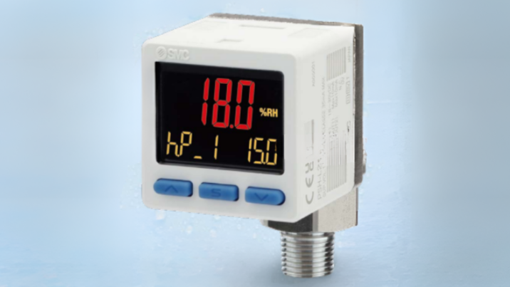 SMC PSH Series 3 Screen Display Digital Temperature and Humidity Switch