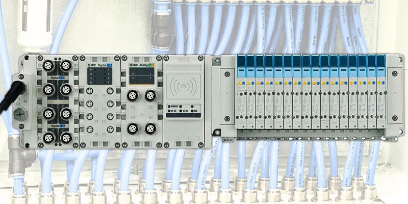 Featuring a  2.4 GHz ISM frequency band and frequency hopping every 2 ms, SMC’s EXW1/EX600-W Series devices offer superior noise resistance and signal reliability. 