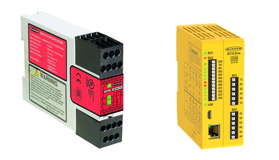 Banner safety relay example