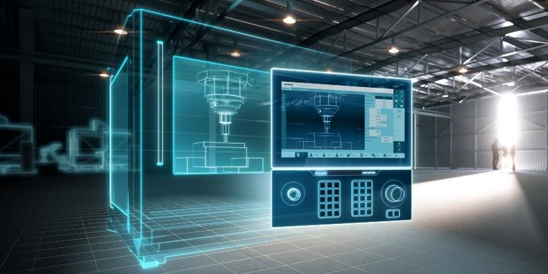 Siemens SINUMERIK digital twin solutions concept