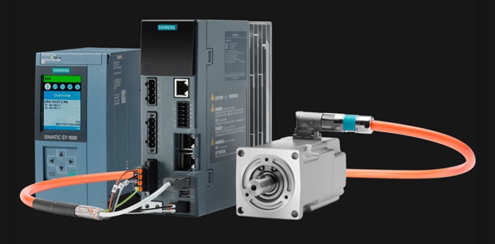 Complete control system structure for servo drives