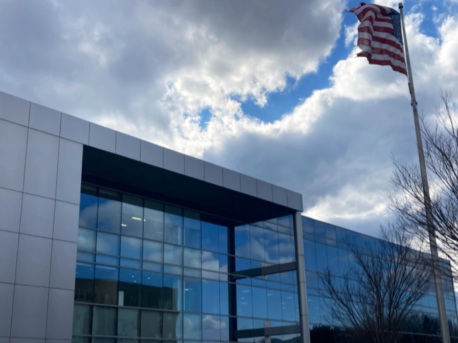Schneider Electric networking at New Jersey location