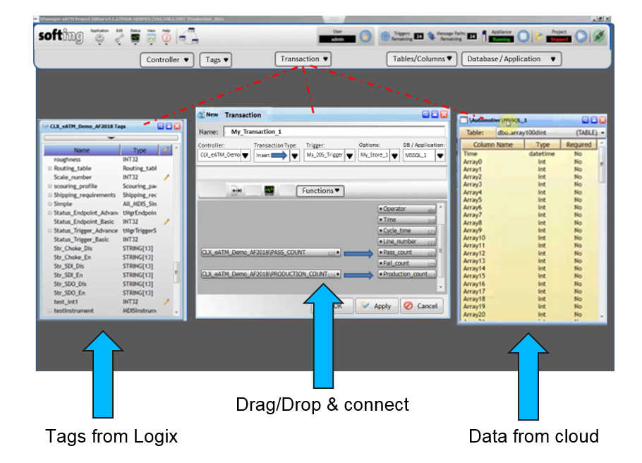 Softing’s tManager interface
