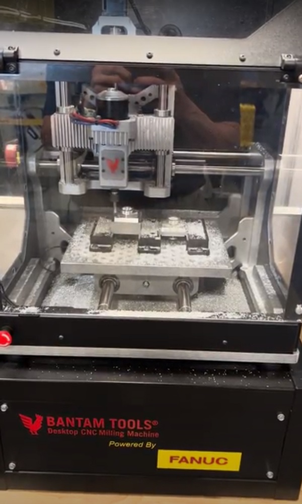 CNC trainer from Bantam and FANUC
