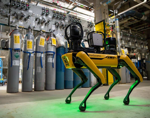 Now banana peel-proof, Spot has new hardware and software updates for slippery floor navigation, enhanced inspection, and safety. 