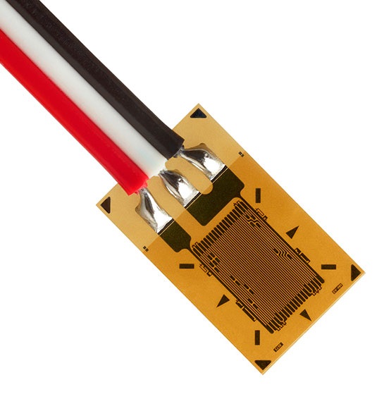 Small strain gauge image