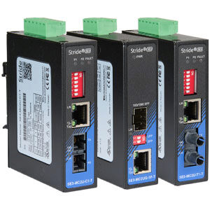 STRIDE SE3 series Ethernet media converters