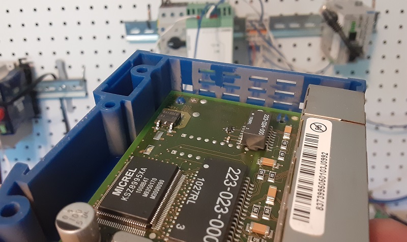 Dust inside a PCB enclosure