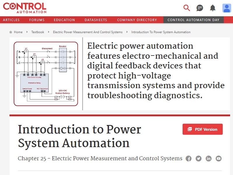 Power Grid and High Voltage Transmission and Safety Chapter