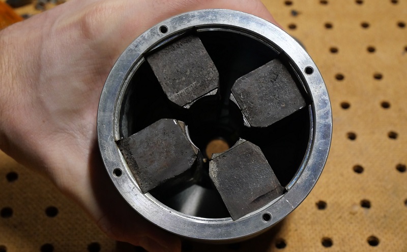 Magents in motor case