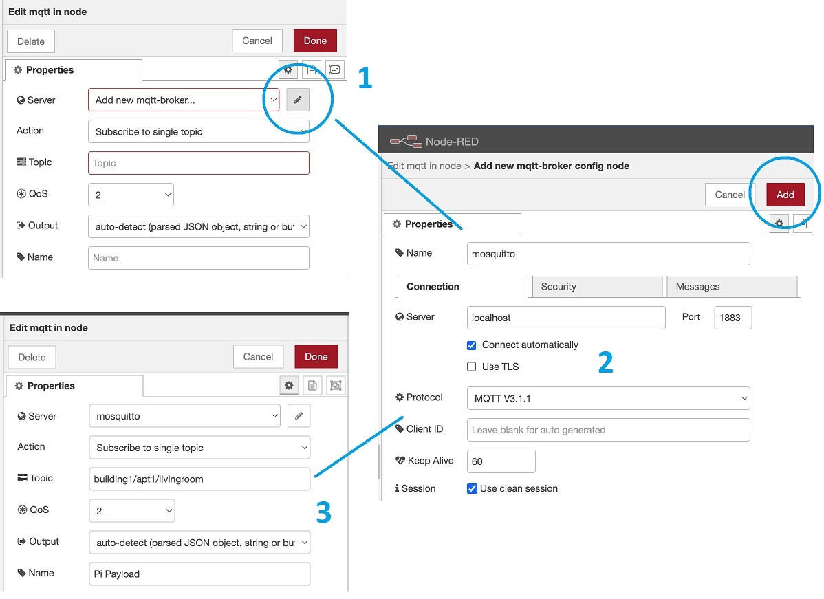 Adding a new mqtt broker in three steps