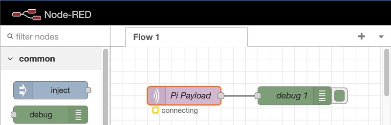 Attempting to connect to the mqtt device