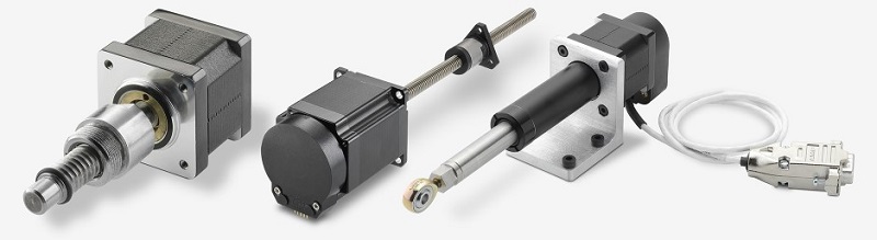 Accessories for stepper motor linear assemblies