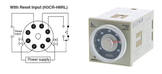 Off delay timer relay and wiring diagram