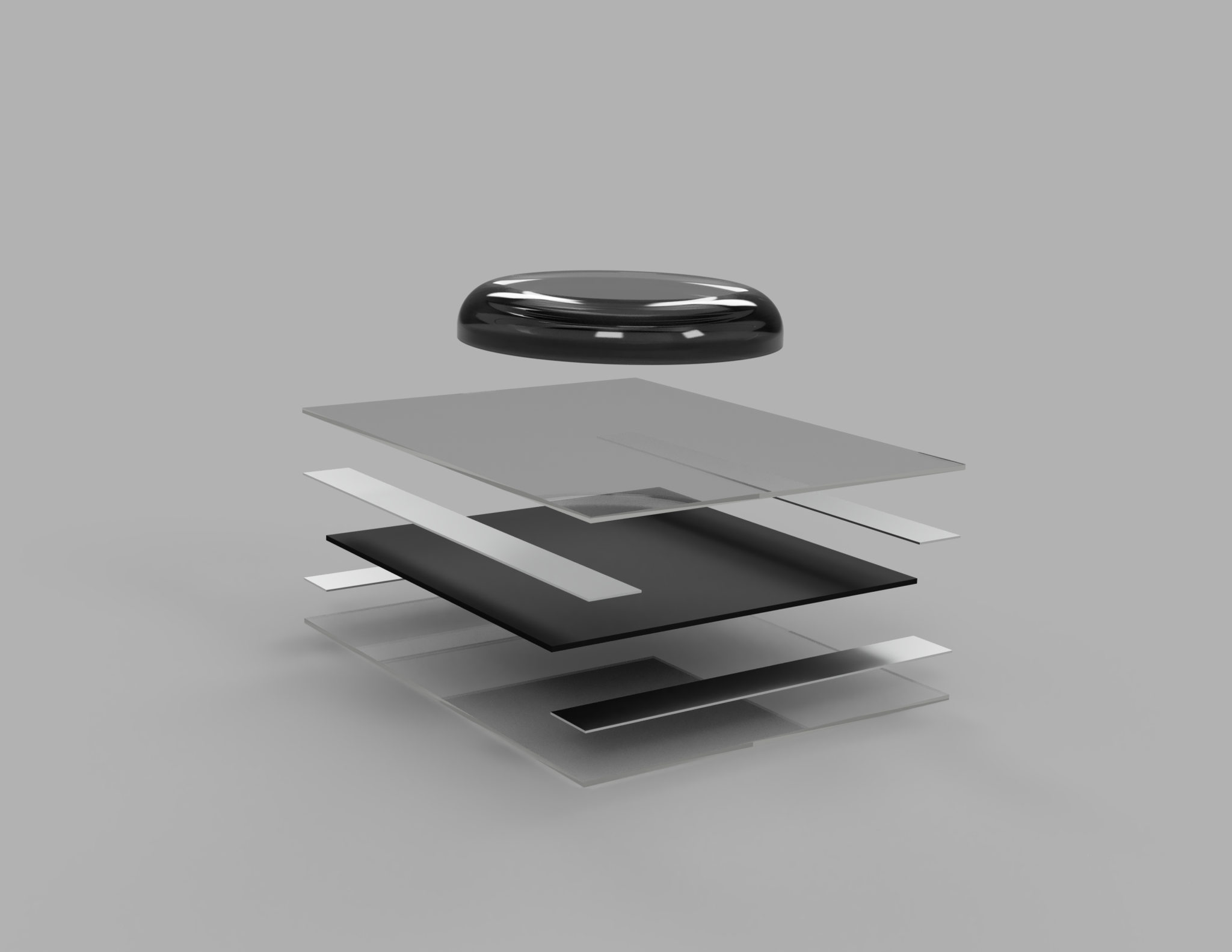 multilayer, compact pressure sensor