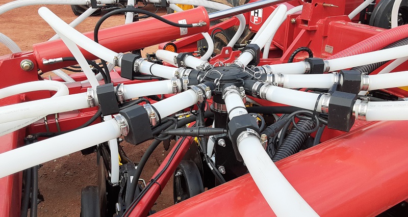 Seed flowrate sensor