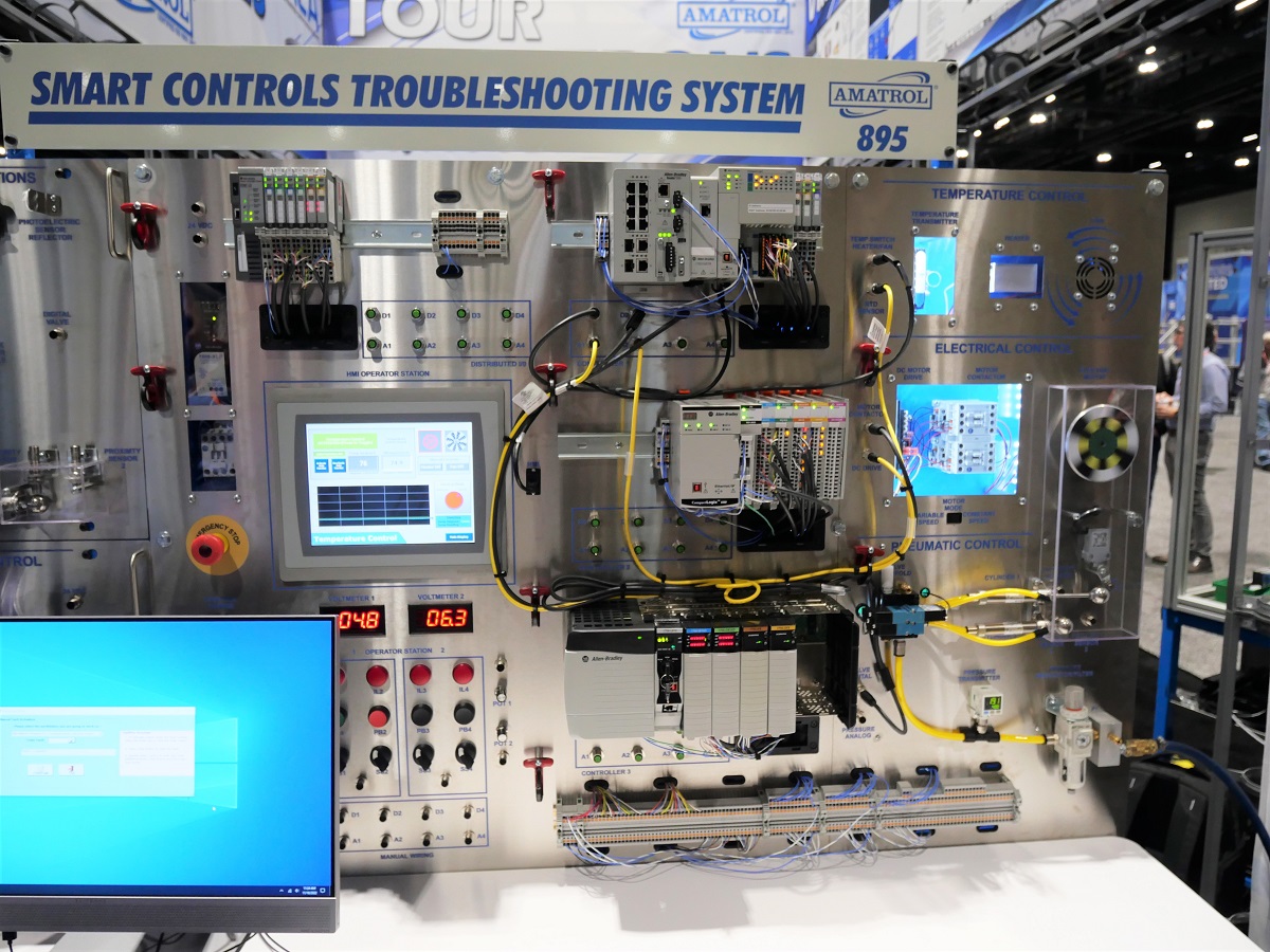 Amatrol training system at Automation Fair 2022