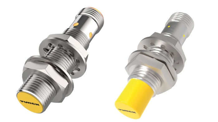 Two versions of Turck's new RFID sensors