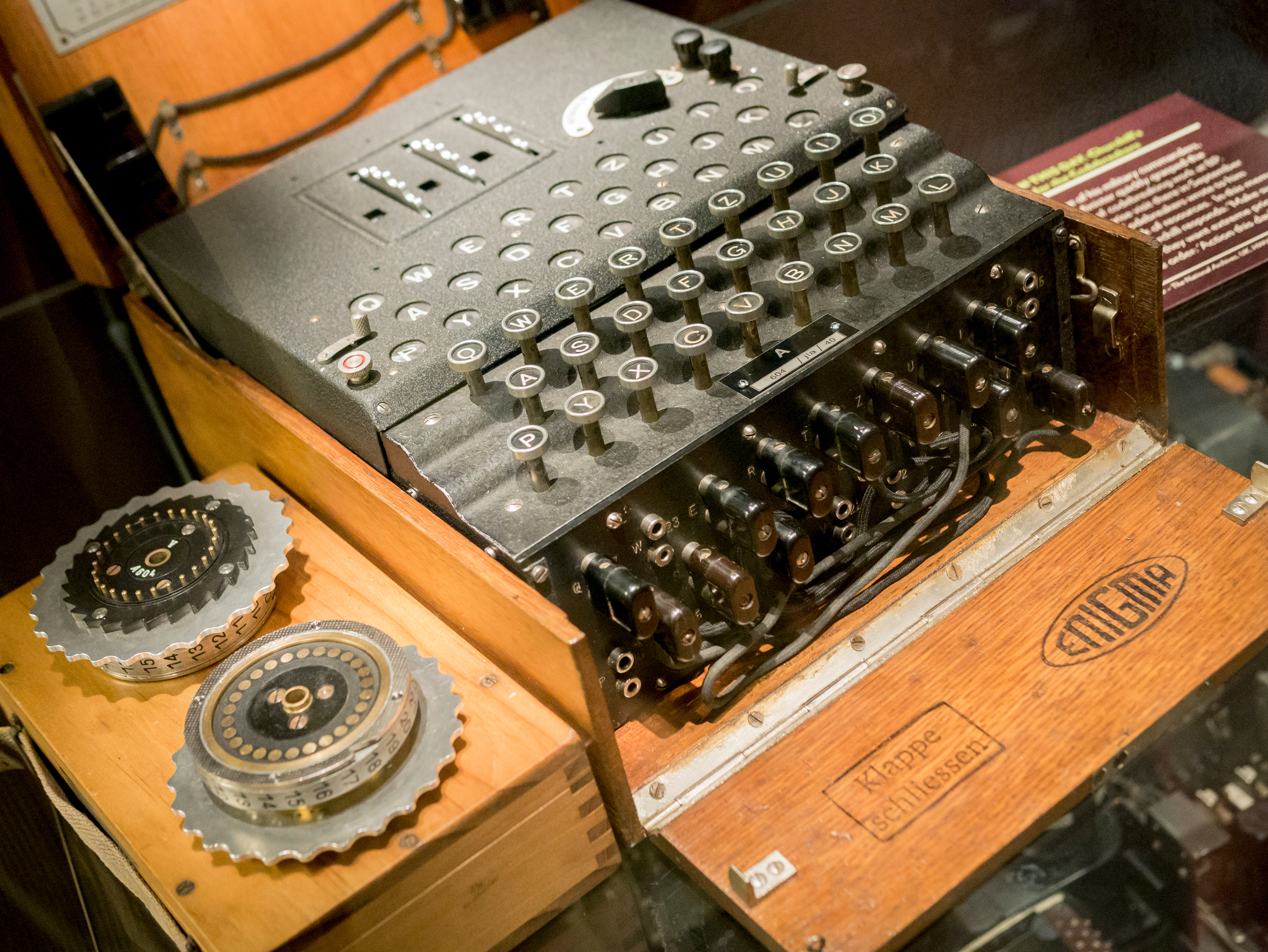 Alan Turing's enigma machine