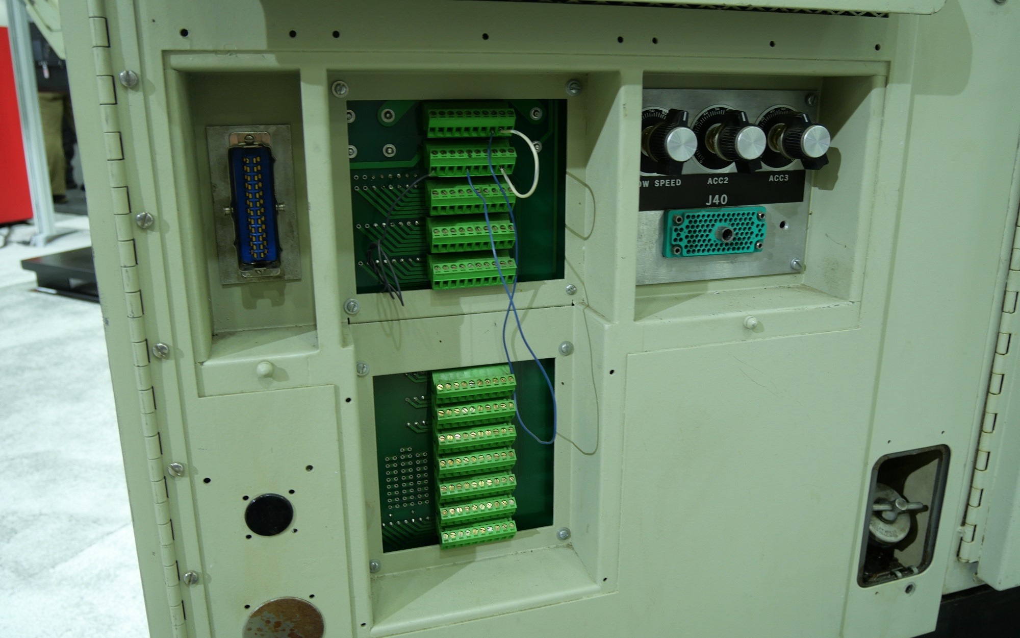 I/O terminals for the Unimate controller