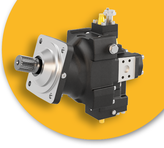 Parker's V16 bent-axis variable displacement motor series