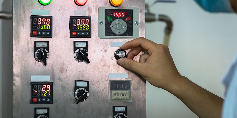 Variable Frequency Drives (VFDs) provide control to system