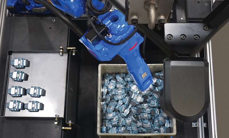 The Yaskawa Motoman booth at Pack Expo will showcase robots, motion, and vision systems. 