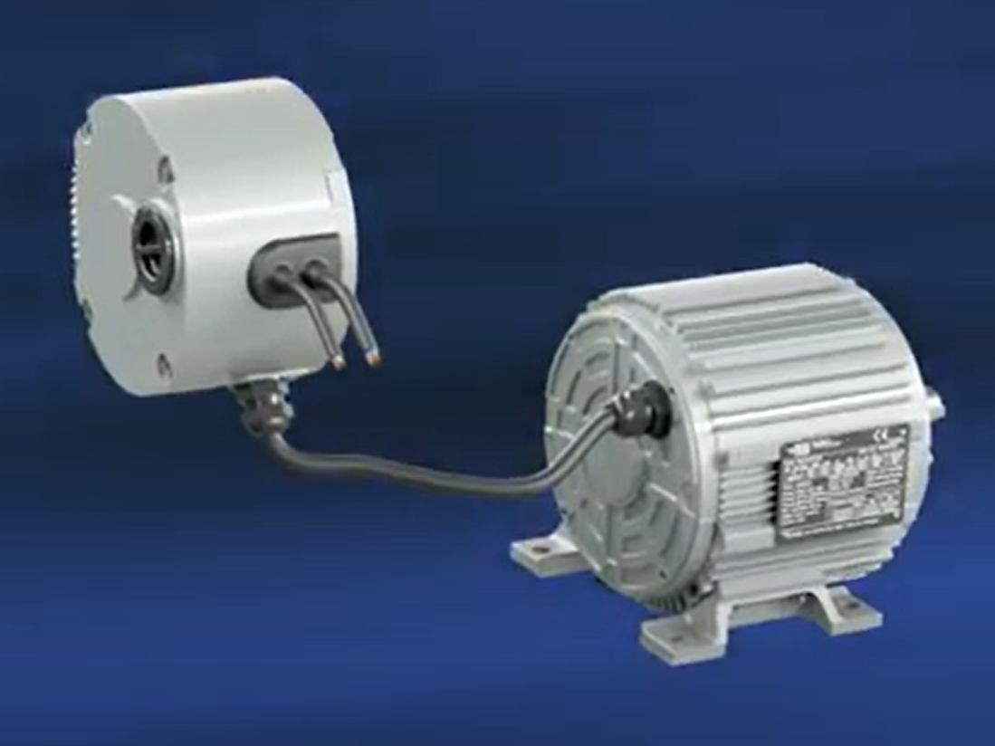 WEG's W30 Smart EC motor with a decentralized drive
