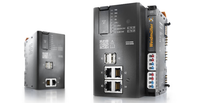 Weidmüller u-Control M3000 and u-Control M4000 series controllers