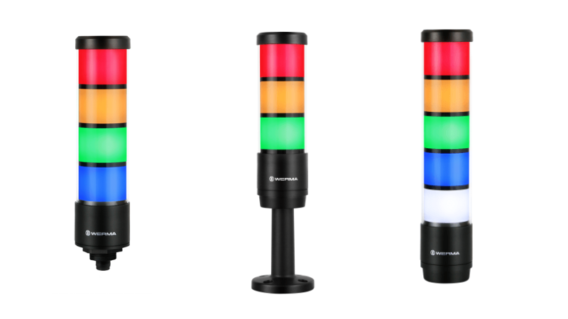 Werma’s new line of RST signal towers brings improved functionality and features to applications where signal towers are needed
