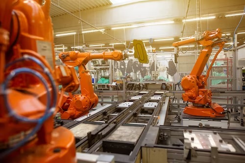 Robotic manufacturing facility