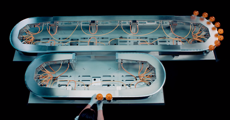 Adaptive machines being used.