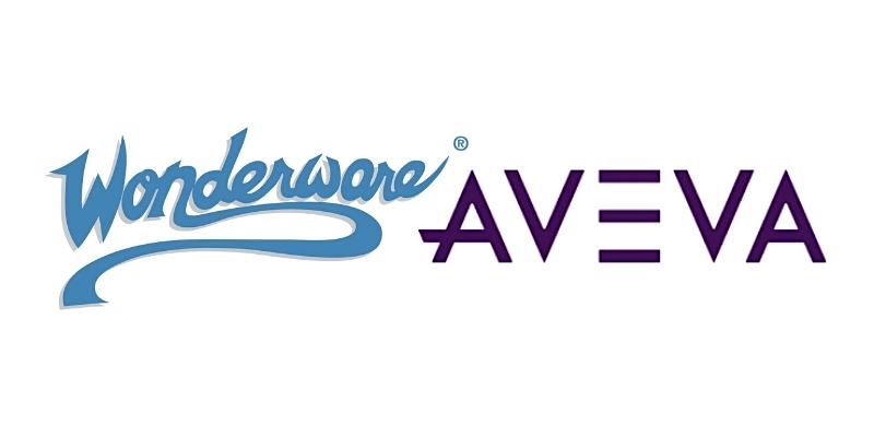 Wonderware and AVEVA logos
