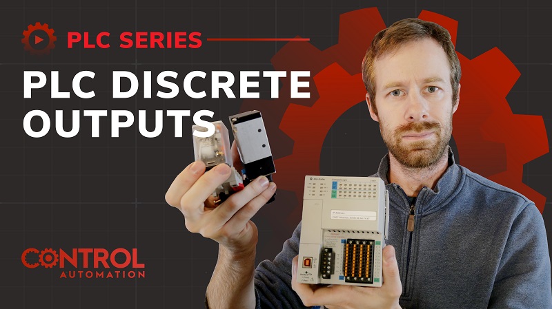 PLC Discrete Outputs Tutorial Video