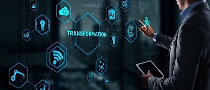 digital transformation representation