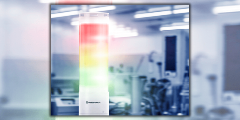 both fifteen and nine-segment signal towers available with new white housing option