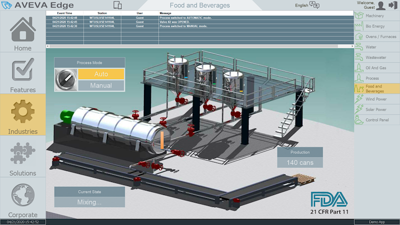AVEVA Edge SCADA