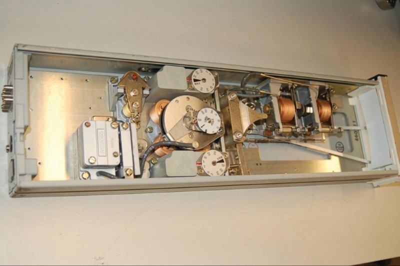 Foxboro model 130 side panel removed