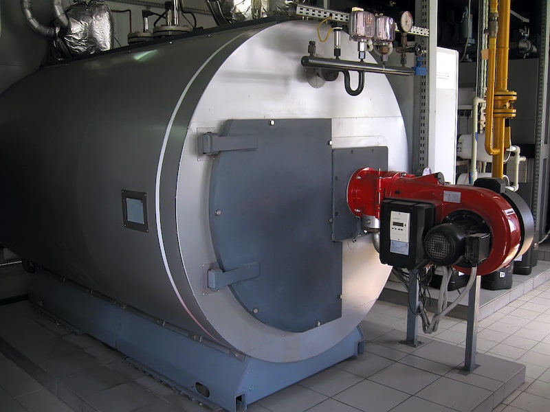 Industrial steam boilers are one example of a manufacturing system that requires SIS. 
