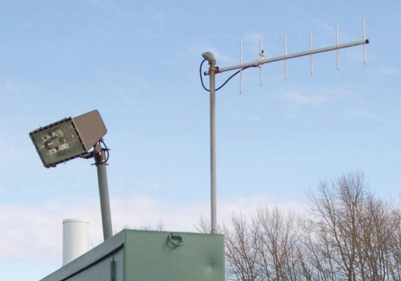 Yagi antenna used as part of a SCADA system