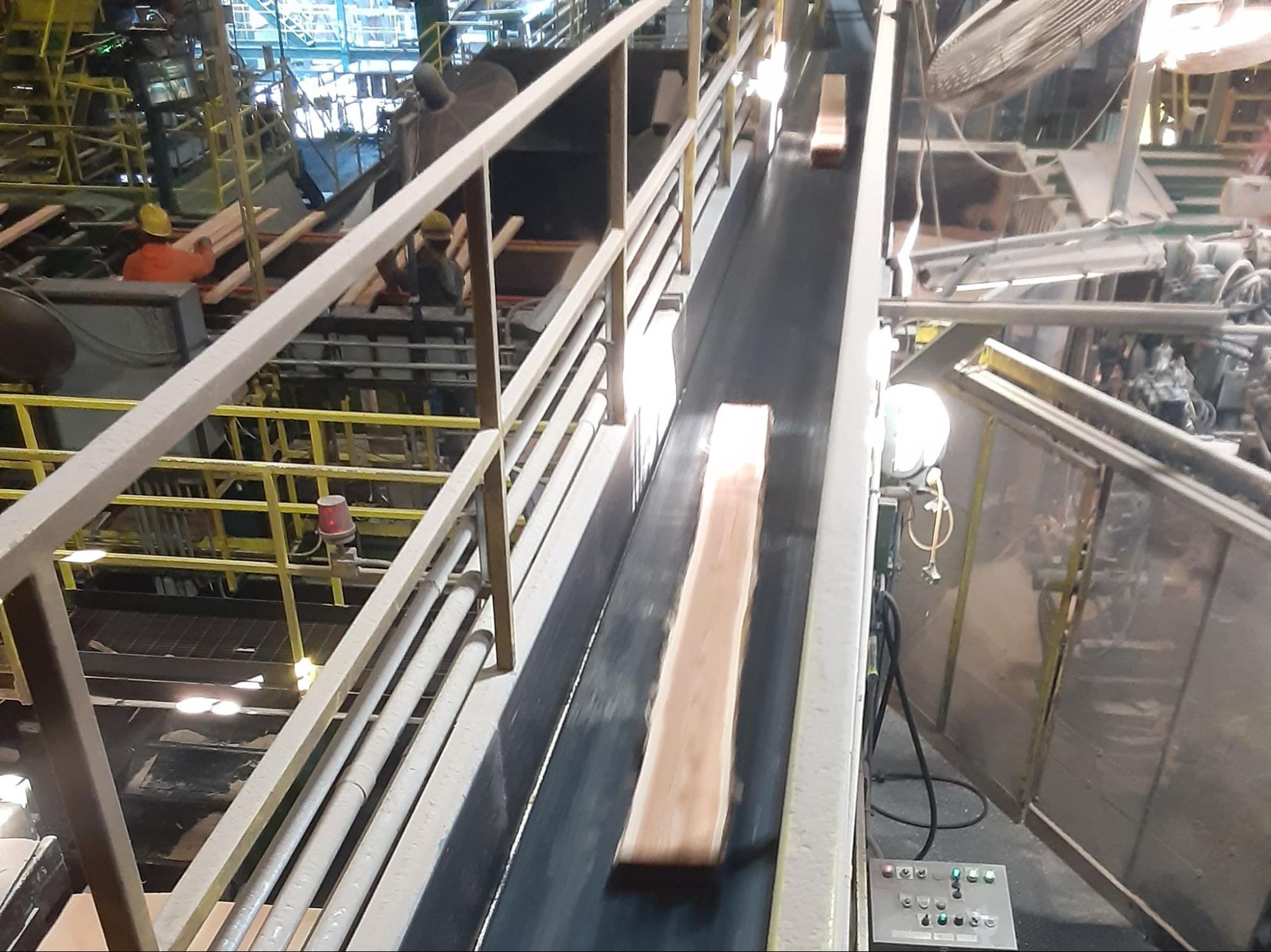 Center cants are used to make larger post-sized lumber