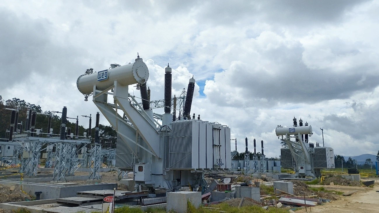 Current construction at the Canoas Wastewater Treatment Plant. 