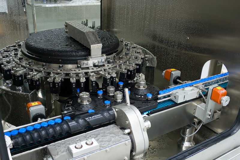 The washing machine in pharmaceutical production is an area that benefits from redundancy.